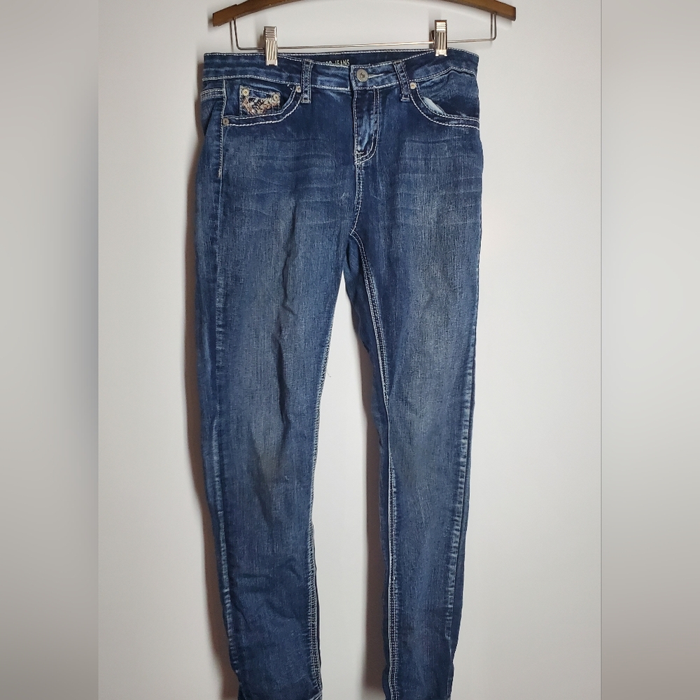 Zco Girl's Blue Jeans. Size 16